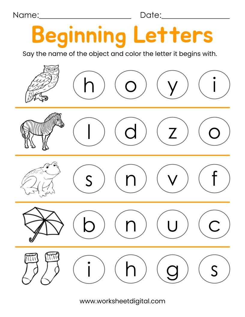 Free Editable Kindergarten Worksheets Canva