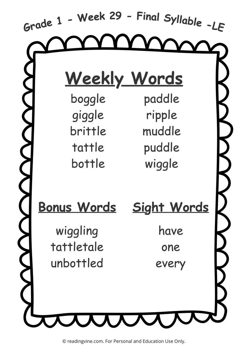Grade 1 Spelling Year 1 Writing Worksheet 1st Grade Phonics Homeschool English Vocabulary Printable Sight Words Included Etsy