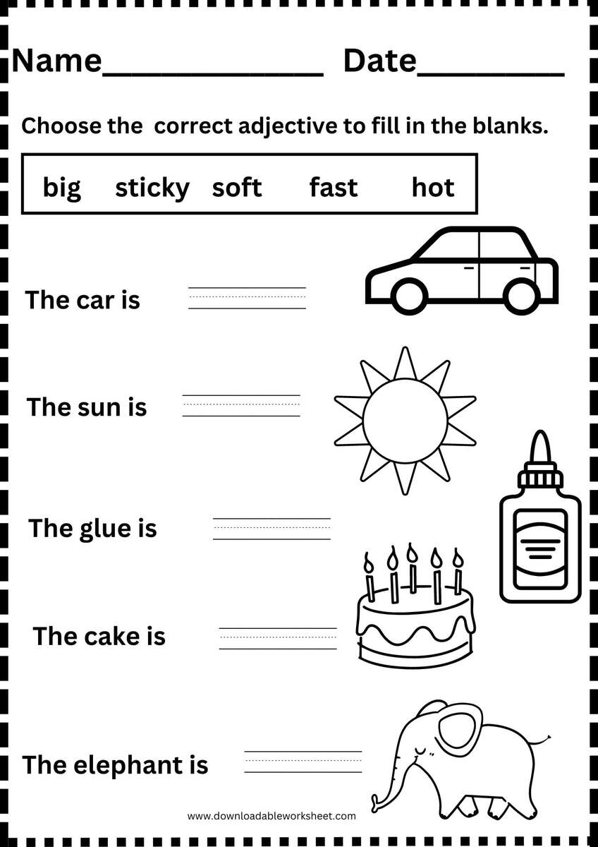 Adjectives Definition With Types And Examples Adjectives Definition With Types And Examples