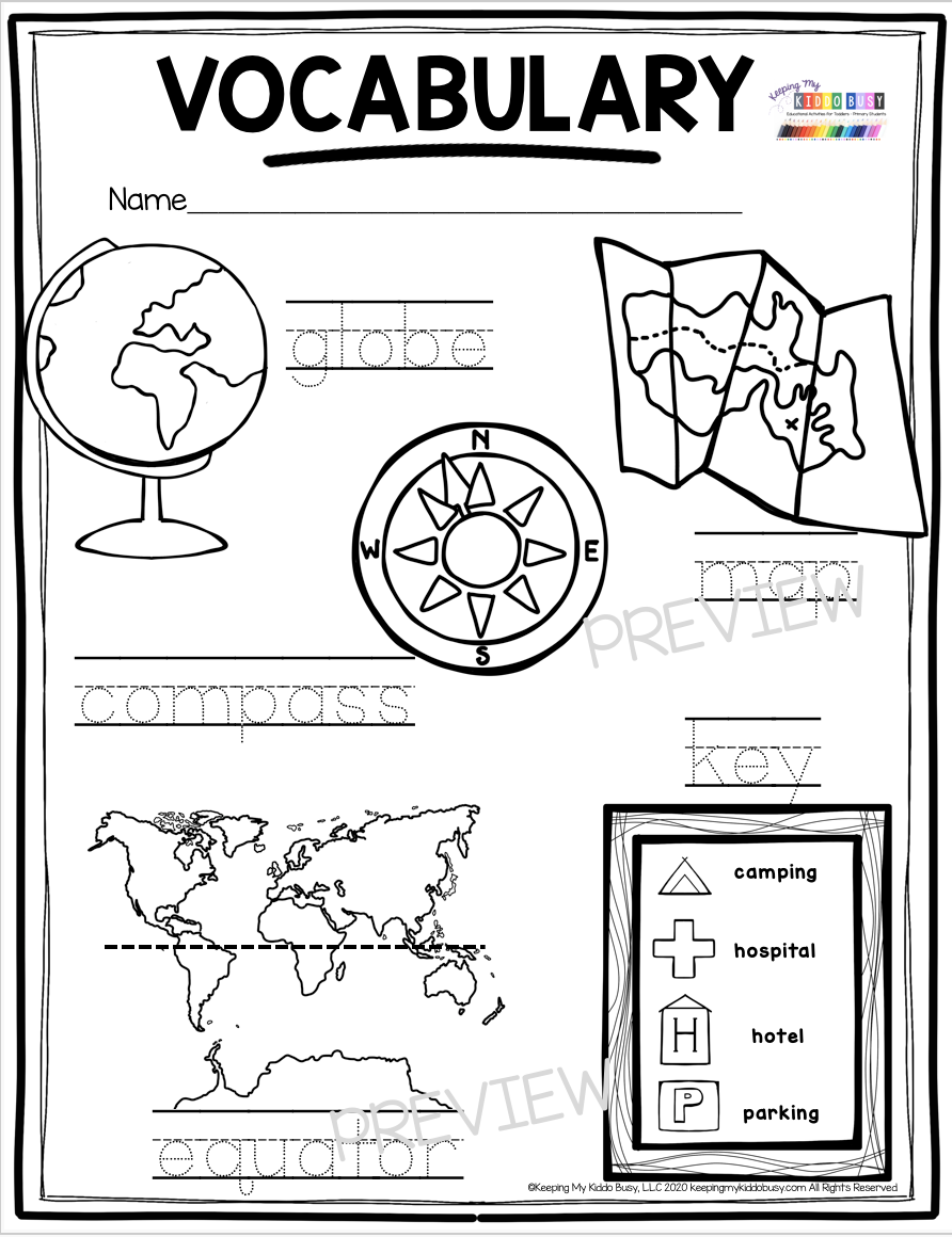 Geography Worksheets Worksheets Library Worksheets Library