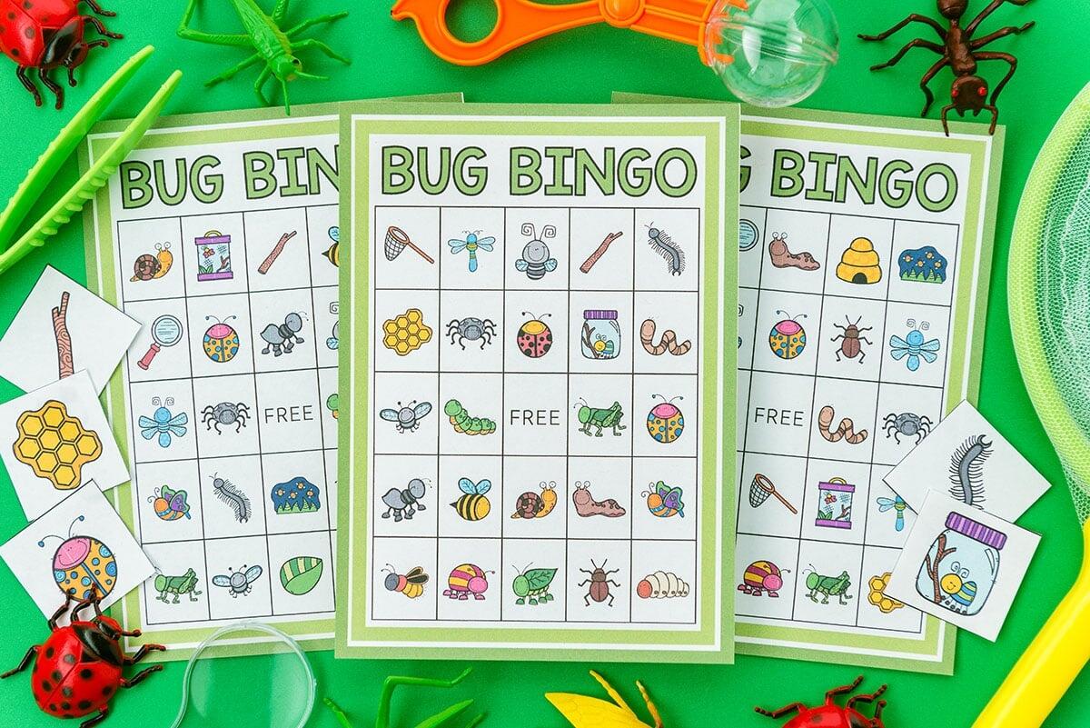 Bug Bingo Free Printable The Ladybirds Adventures