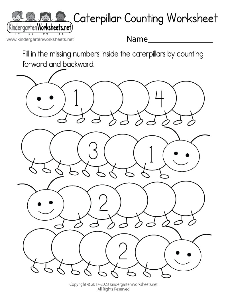 Printable Kindergarten Math Worksheets PDF Free Download