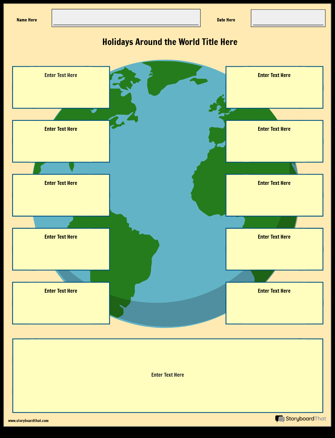How To Plan Your Holidays Around The World Unit