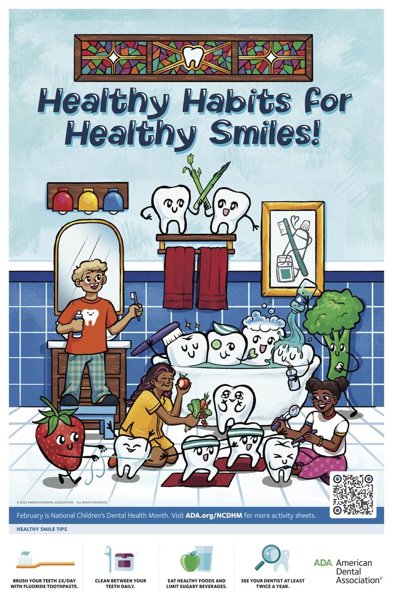 Free Posters Postcards Available For Approaching 2024 National Children S Dental Health Month American Dental Association Free Posters Postcards Available For Approaching 2024 National Children S Dental Health Month American Dental Association