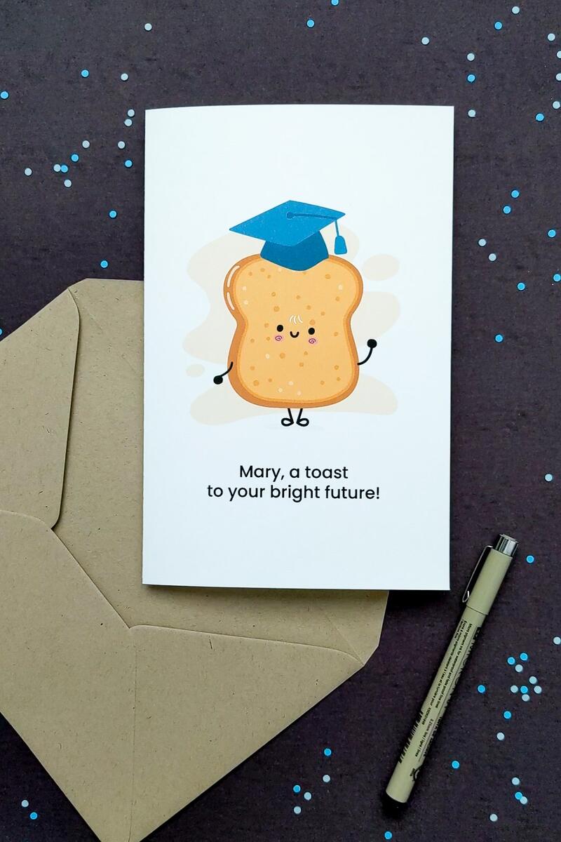 Free Printable Funny Graduation Card To Toast Your Graduate 2025 Merriment Design Free Printable Funny Graduation Card To Toast Your Graduate 2025 Merriment Design