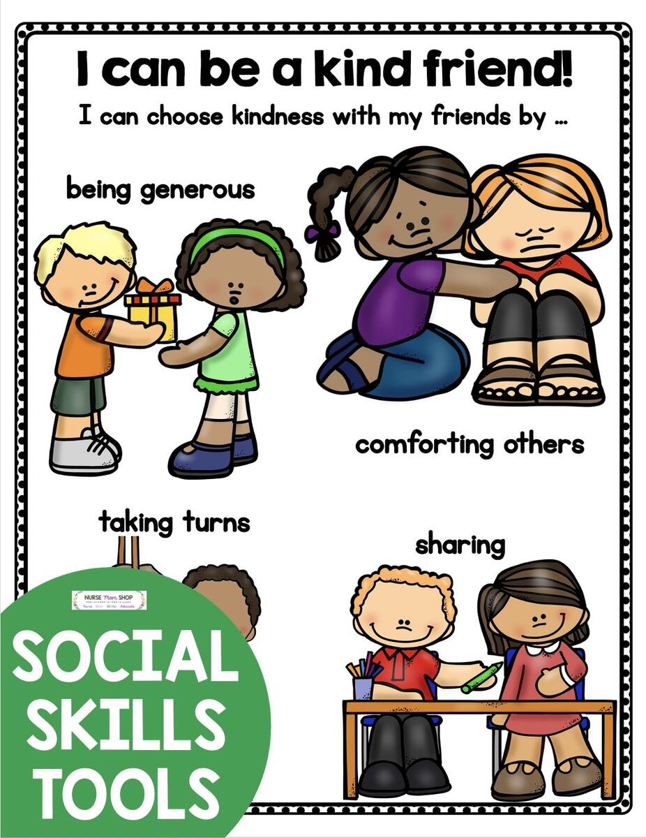 FREE Social Skills Printables FREE Social Skills Printables