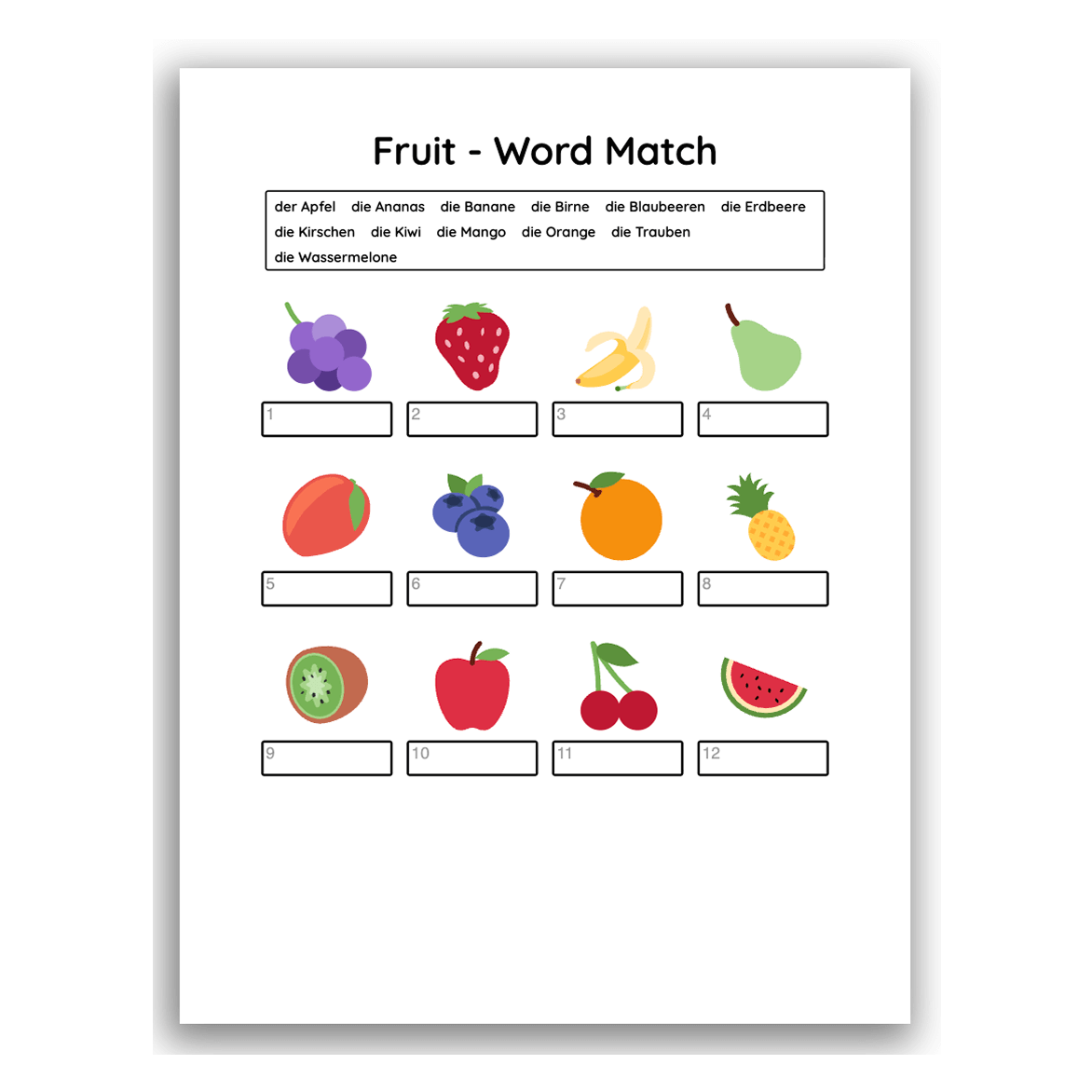 German Worksheets For Beginners And Kids Free PDFs German Math Worksheet Free Printable Digital PDF