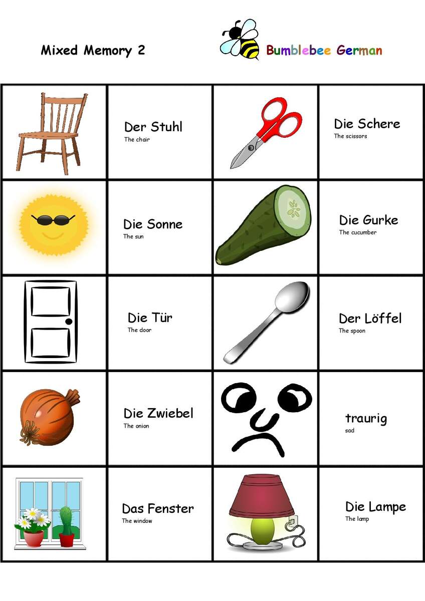 German Worksheets For Kids Printouts BeeGerman Worksheets Library German Worksheets For Kids Printouts BeeGerman Worksheets Library