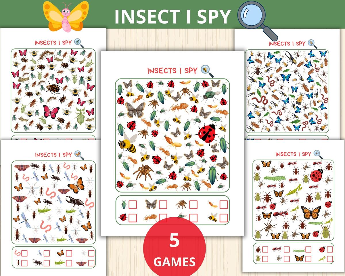 Insect I Spy Spring I Spy Printable Games Look And Find Counting Game Insects Preschool Printable Kindergarten Math Activity Spring Party Etsy Insect I Spy Spring I Spy Printable Games Look And Find Counting Game Insects Preschool Printable Kindergarten Math Activity Spring Party Etsy