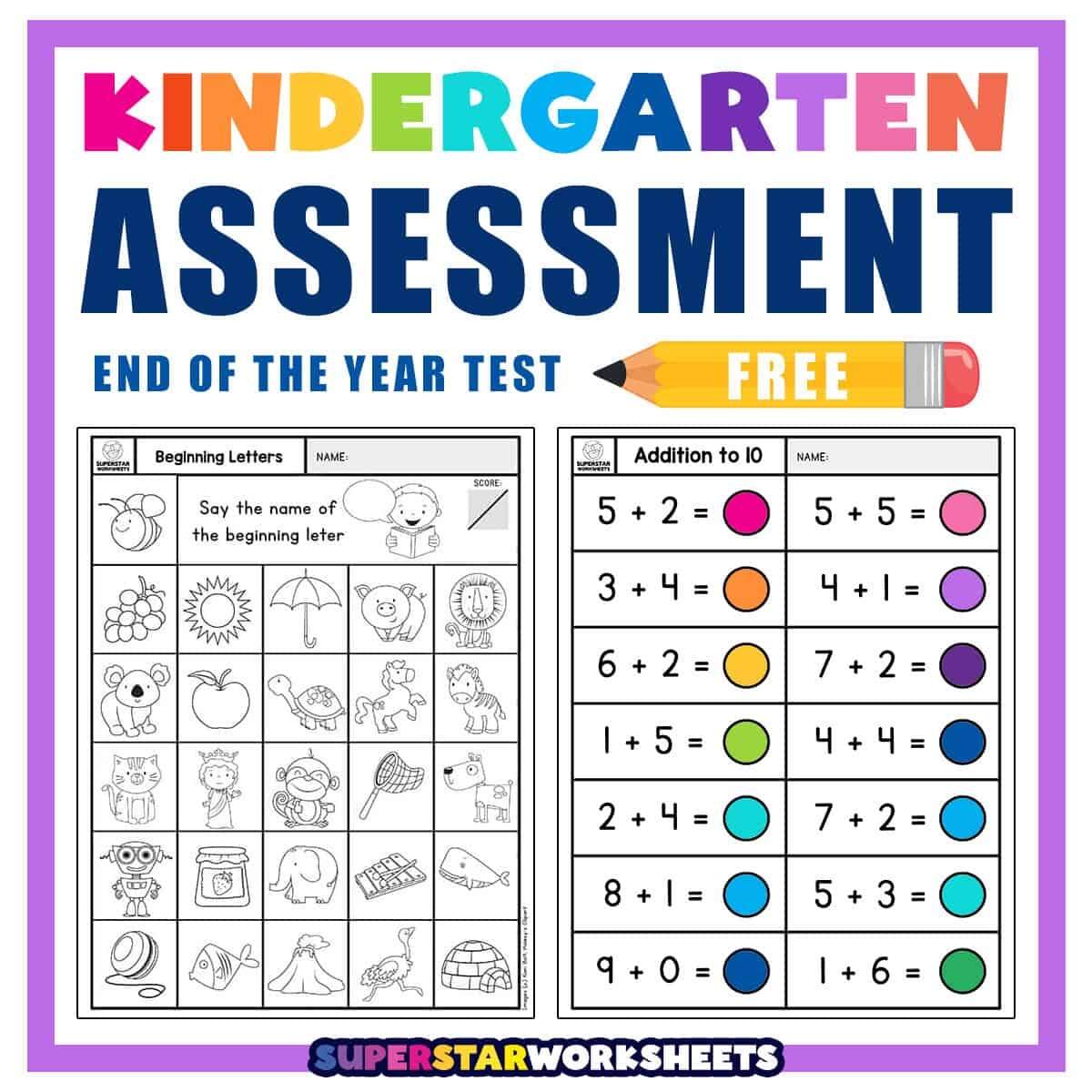 Kindergarten Readiness Checklist Free Printable