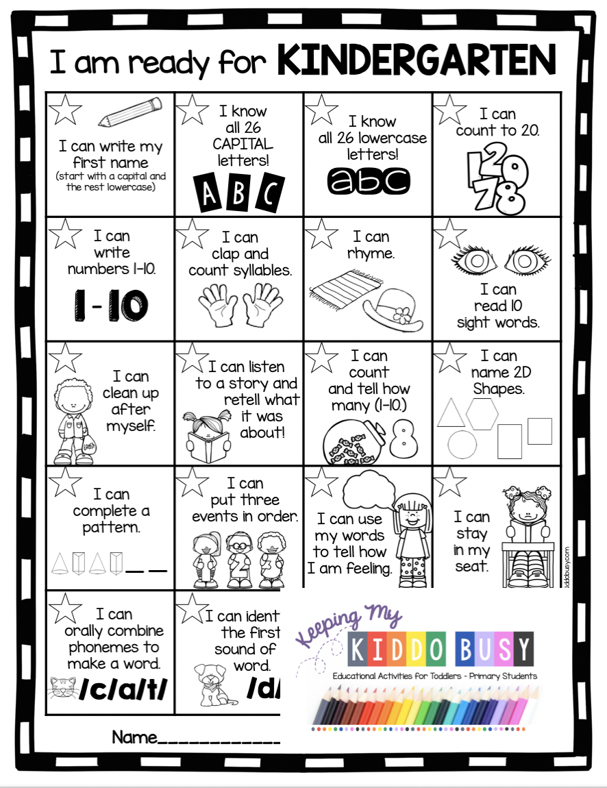 Kindergarten Fine Motor And Basic Skills Worksheets TLSBooks Worksheets Library Kindergarten Readiness Tips Educational Insights