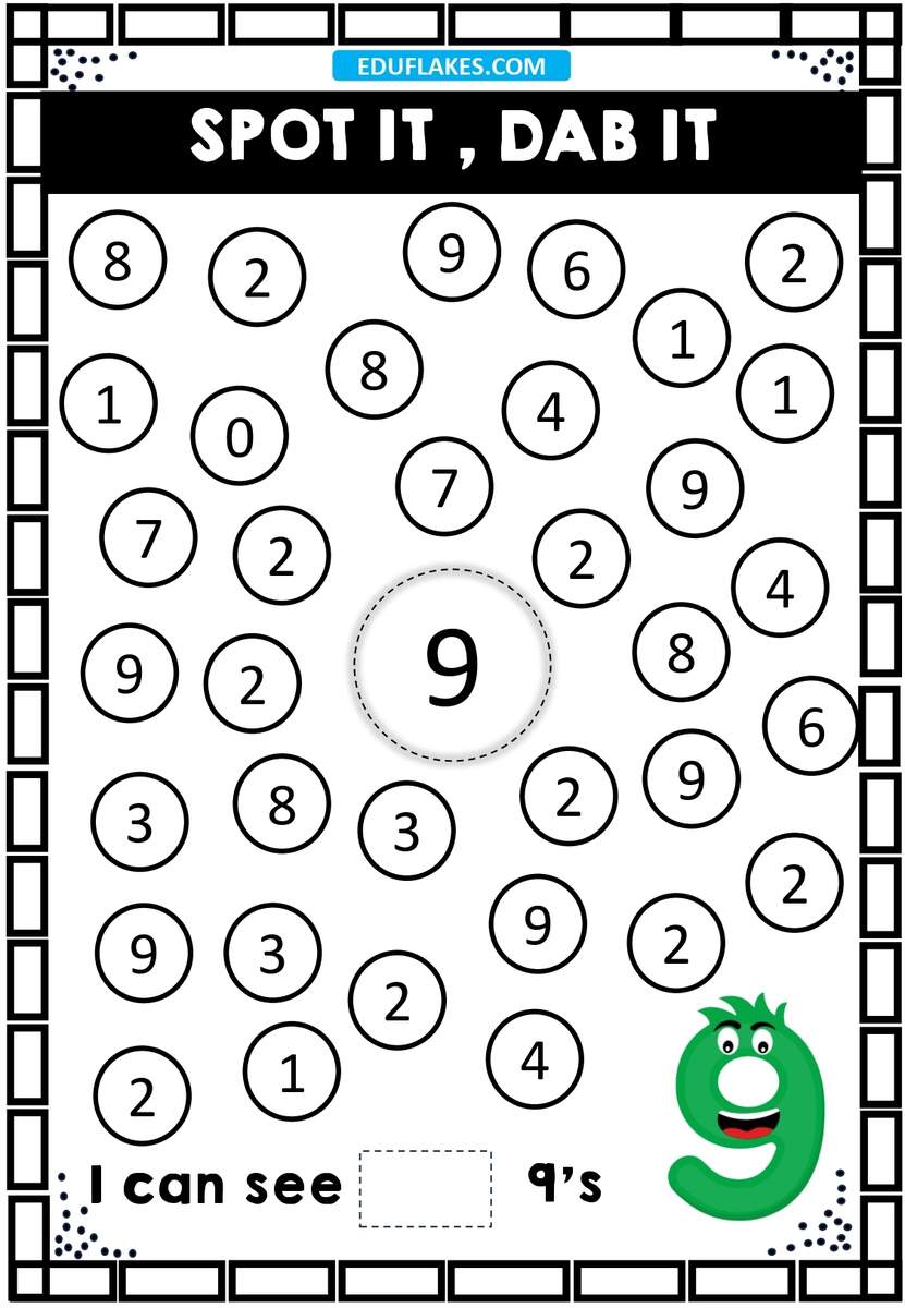 Kindergarten Number Recognition Worksheets 1 To 10 Free PDF Eduflakes