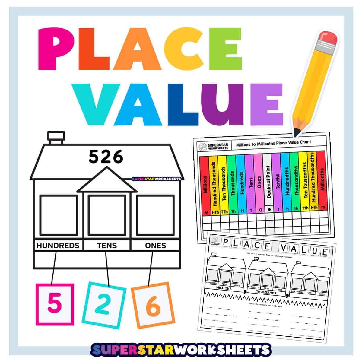 1st Grade Place Value Worksheets 2 Digit Numbers