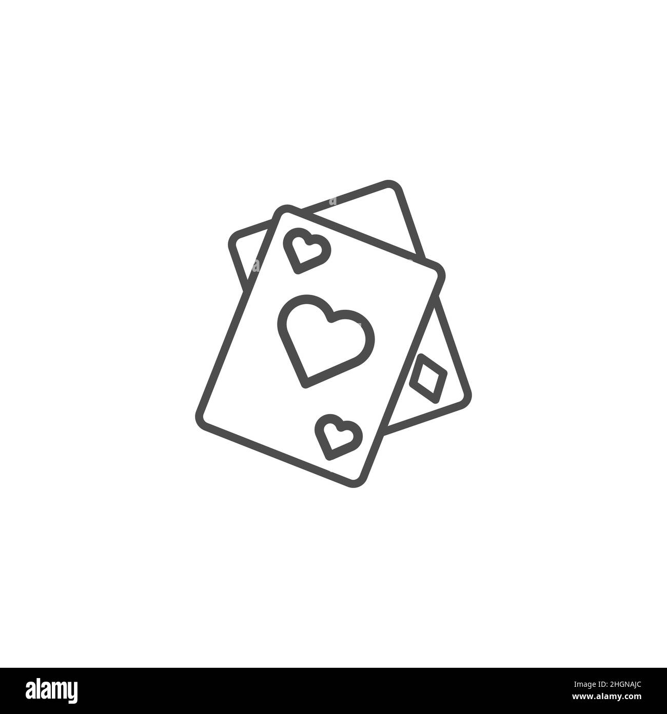 Playing Cards Clipart Black And White Stock Photos Images Alamy