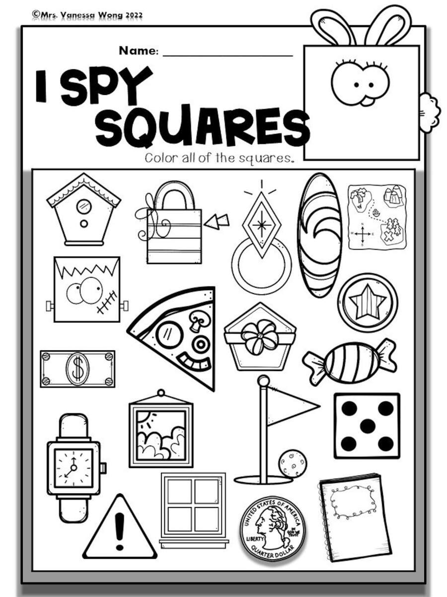 Various Worksheets For Nursery Class