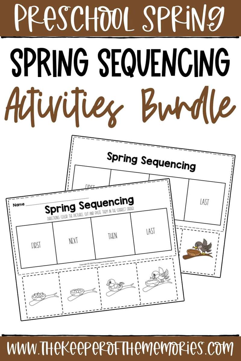 Spring Story Sequencing Worksheets The Keeper Of The Memories Spring Story Sequencing Worksheets The Keeper Of The Memories