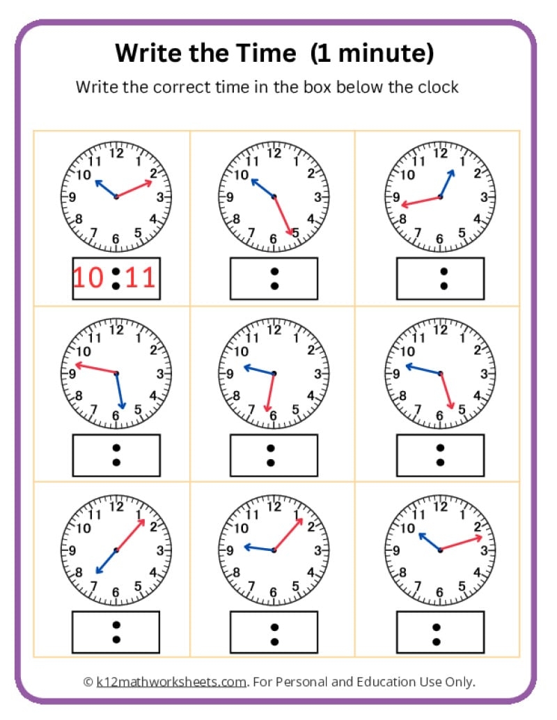 Telling Time Worksheets Cut And Paste Time Worksheet Free Printable Digital PDF