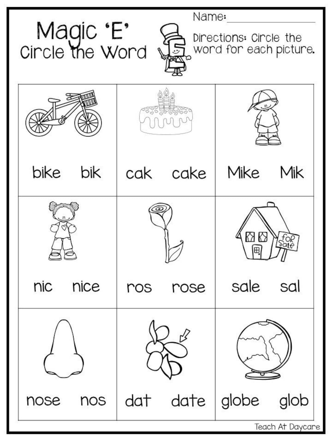 10 Printable Silent E Worksheets 1st 2nd Grade ELA Worksheets Etsy Israel 10 Printable Silent E Worksheets 1st 2nd Grade ELA Worksheets Etsy Israel