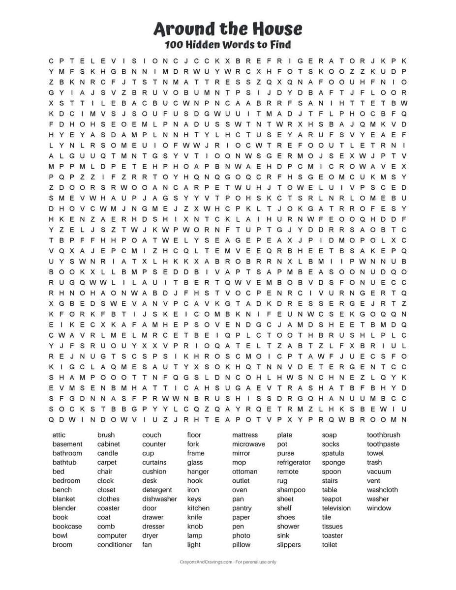 Printable Adult Word Search Puzzles Word Find Free Printables Lettering SVG Files Tools Apps