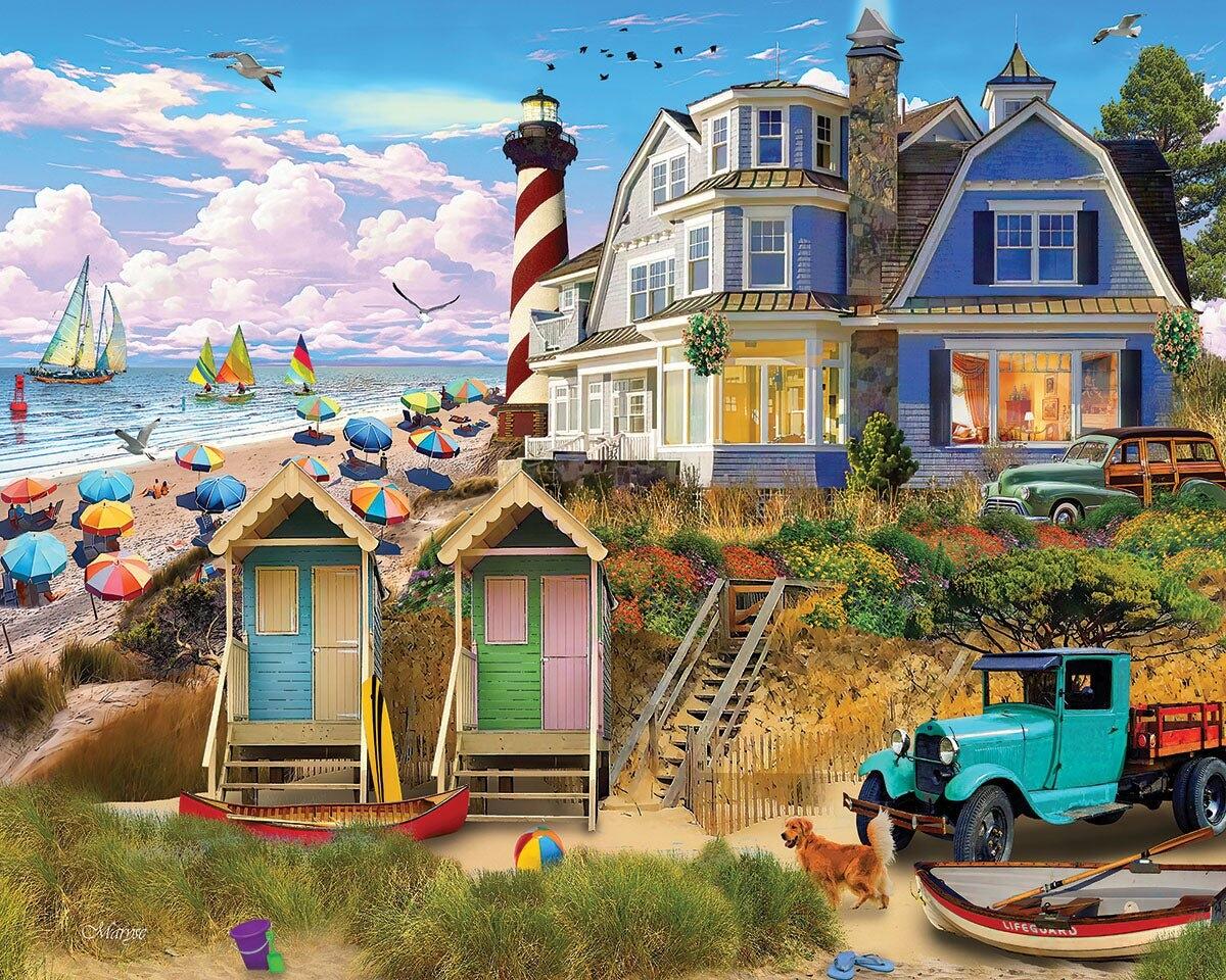 Amazon 1000 Piece Puzzles For Adults Autumn Landscape Jigsaw Puzzle Villa And Dog Jigsaw Puzzles 1000 Pieces Challenging Game Home Decor Birthday Party Gift Toy For Adults Kids Seniors 28 20 In