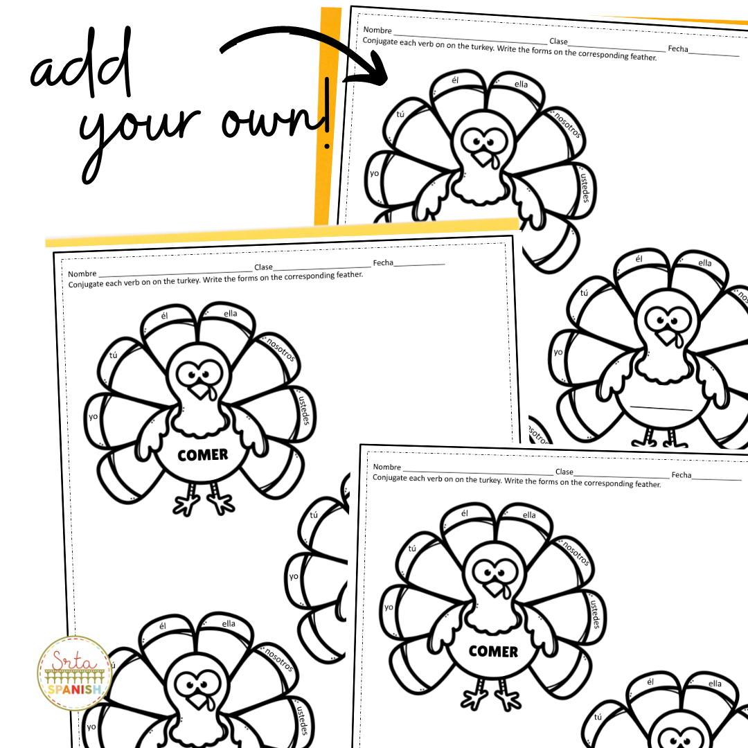 12 Thanksgiving Activities For Spanish Class Srta Spanish