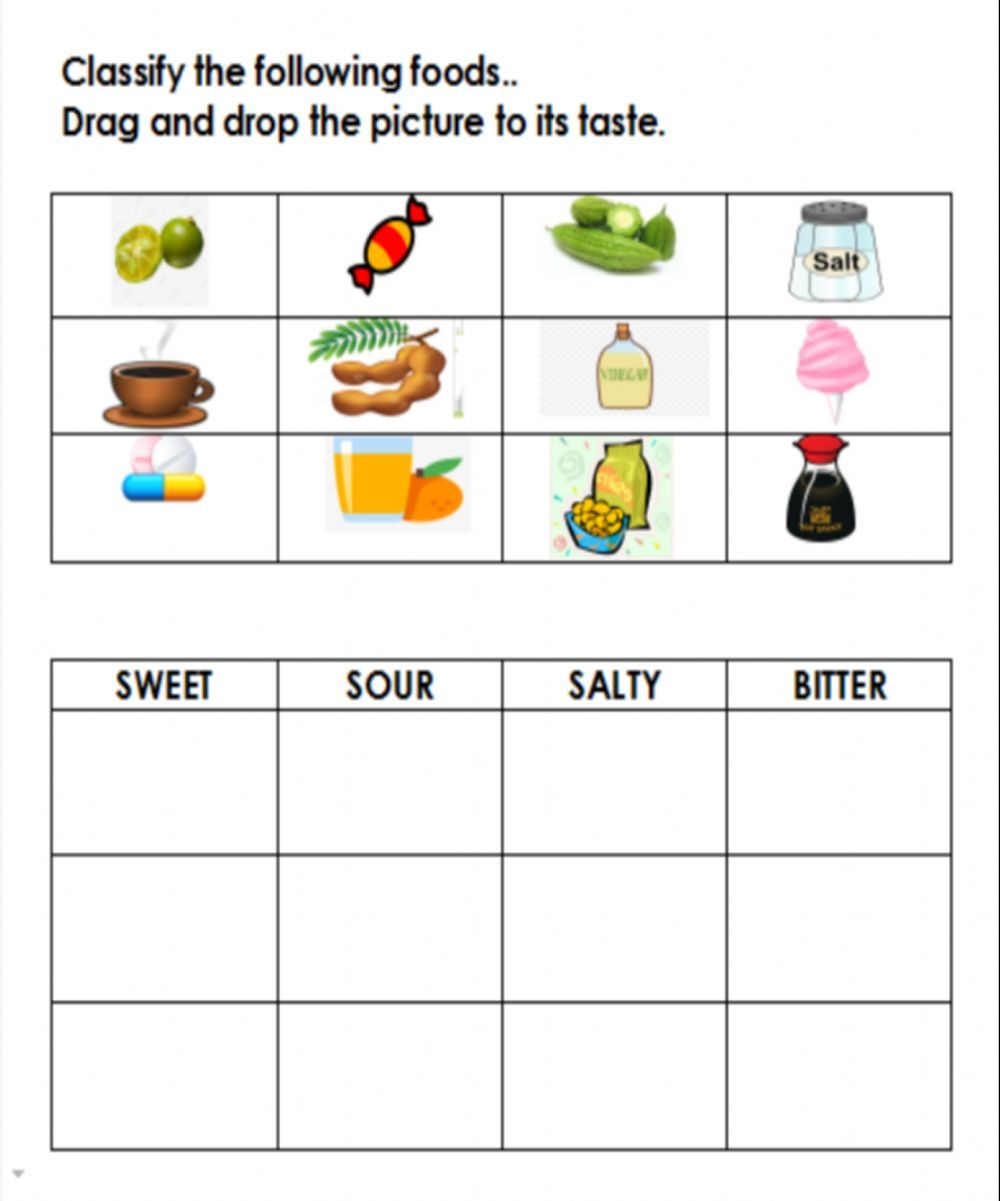 13 Taste Ideas To Save Today Senses Preschool Kindergarten Worksheets Senses And More 5 Senses Worksheets For Preschool And Kindergarten Free Printable High Chair Chronicles