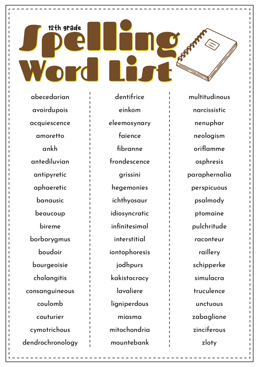 17 8th Grade Spelling Worksheets Free PDF At Worksheeto Worksheets Library