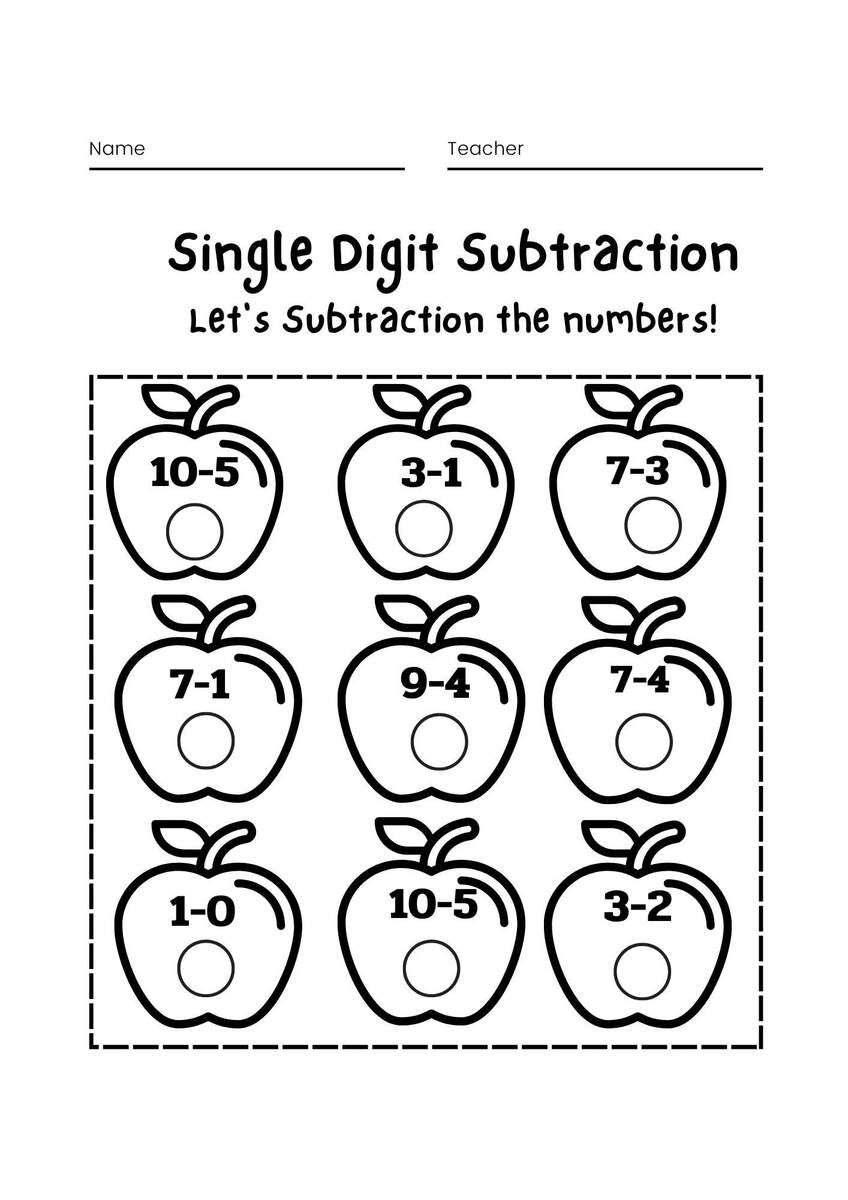 40 Printable Addition Subtraction Worksheets Kindergarten Homeschool PDF Etsy 40 Printable Addition Subtraction Worksheets Kindergarten Homeschool PDF Etsy