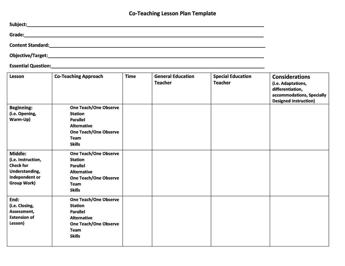 44 FREE Lesson Plan Templates Common Core Preschool Weekly 44 FREE Lesson Plan Templates Common Core Preschool Weekly