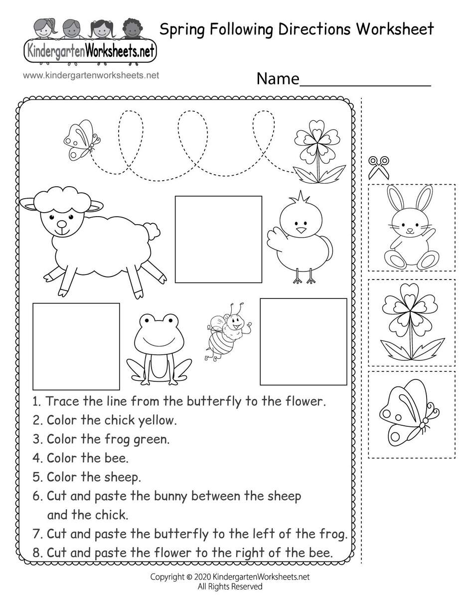 61 Spring Worksheets Ideas In 2025 Spring Worksheet Worksheets Kindergarten Worksheets Spring Worksheets For Kindergarten And First Grade Mamas Learning Corner