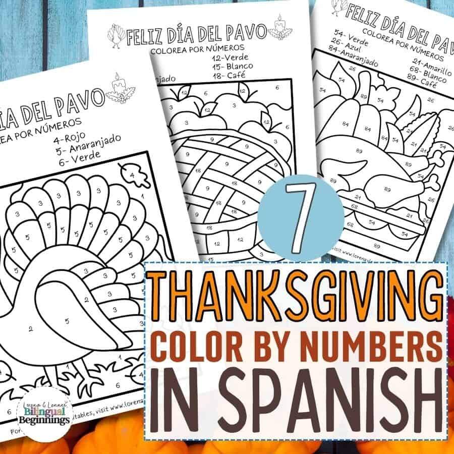 12 Thanksgiving Activities For Spanish Class Srta Spanish