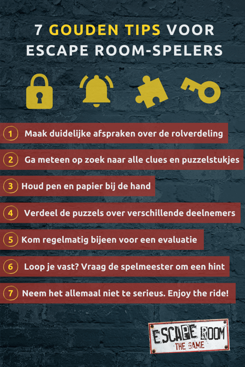 7 Gouden Tips Van Een Escape Room Expert Identity Games