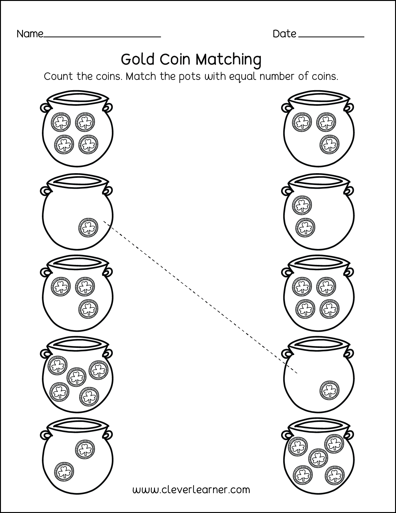 A Variety Of Activity Sheets On St Patricks Day For Preschools St Patrick S Day Maze Worksheet Free Printable Digital PDF
