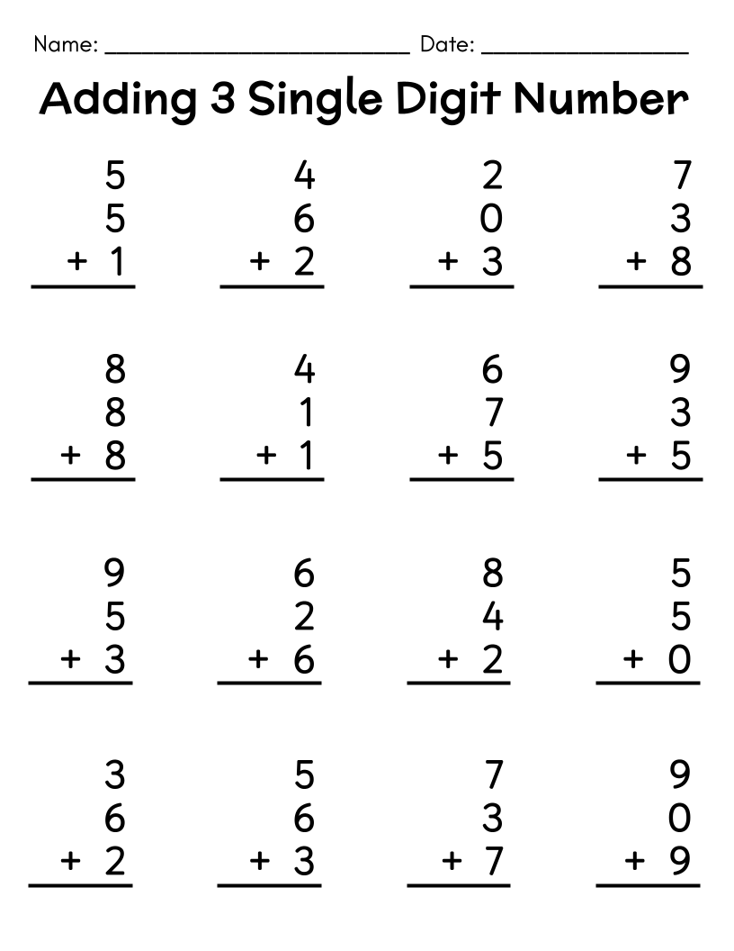 Adding 2 Digit Numbers Without Regrouping 80 Double Digit Addition No Regrouping Sums Grade 1 2 Made By Teachers Adding 2 Digit Numbers Without Regrouping 80 Double Digit Addition No Regrouping Sums Grade 1 2 Made By Teachers