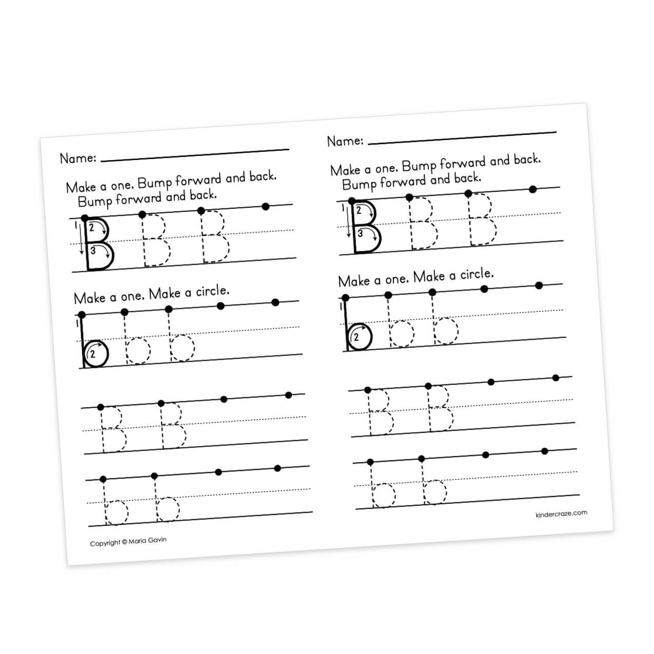 Alphabet Handwriting Practice Trace And Print Worksheets Kinder Craze Alphabet Handwriting Practice Trace And Print Worksheets Kinder Craze