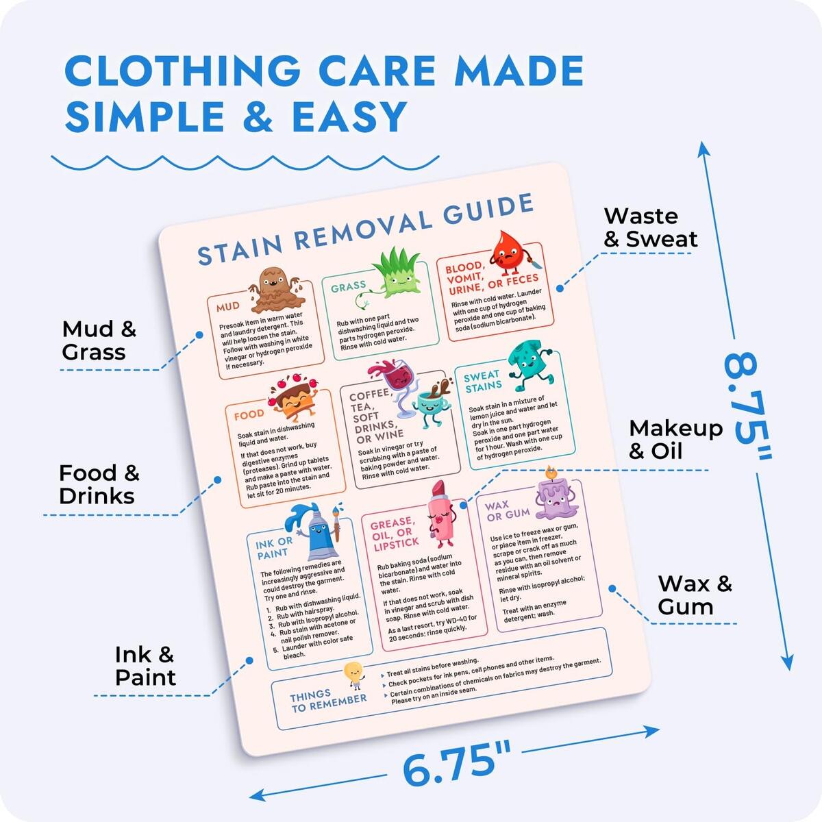 Amazon Laundry Cheat Sheet For Stain Removal Laundry Magnets For Washing Clothes In Home Dorms Laundromats Laundry Symbols Guide For Stains Laundry Room Decor Accessories How Amazon Laundry Cheat Sheet For Stain Removal Laundry Magnets For Washing Clothes In Home Dorms Laundromats Laundry Symbols Guide For Stains Laundry Room Decor Accessories How