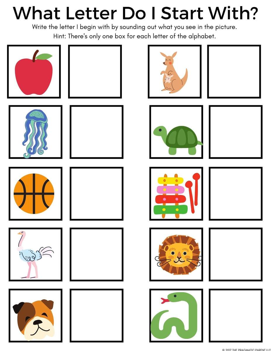 Free Printable Alphabet Matching Worksheets For Pre K And Kindergarten Free Worksheets Free4Classrooms