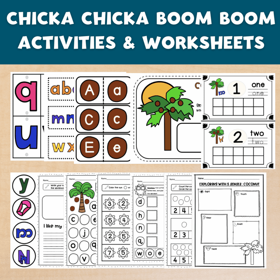 Chicka Chicka Boom Boom Activities Faithfully Teaching At Home Chicka Chicka Boom Boom Activities Faithfully Teaching At Home