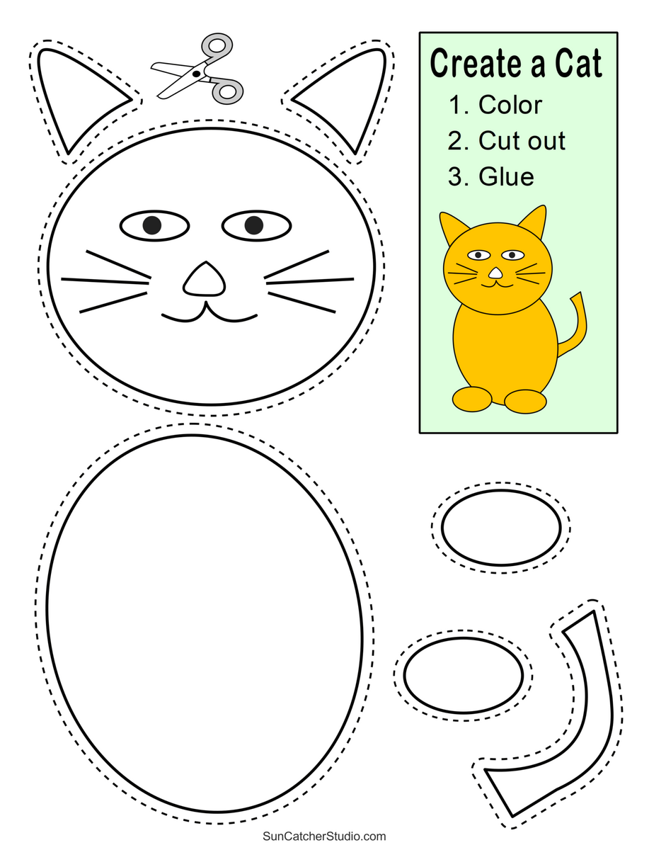 Cut And Paste Worksheets Printable Activities For Kids Free Printables Lettering SVG Files Tools Apps Beginning Blends Cut Paste Made By Teachers
