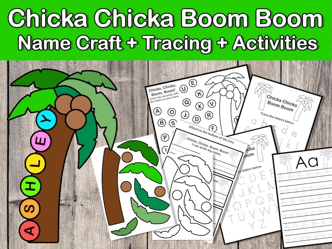 DIGITAL Chicka Chicka Boom Boom Story Companion Name Craft Activities Trace A Z Read Aloud Book Craft Etsy Finland DIGITAL Chicka Chicka Boom Boom Story Companion Name Craft Activities Trace A Z Read Aloud Book Craft Etsy Finland