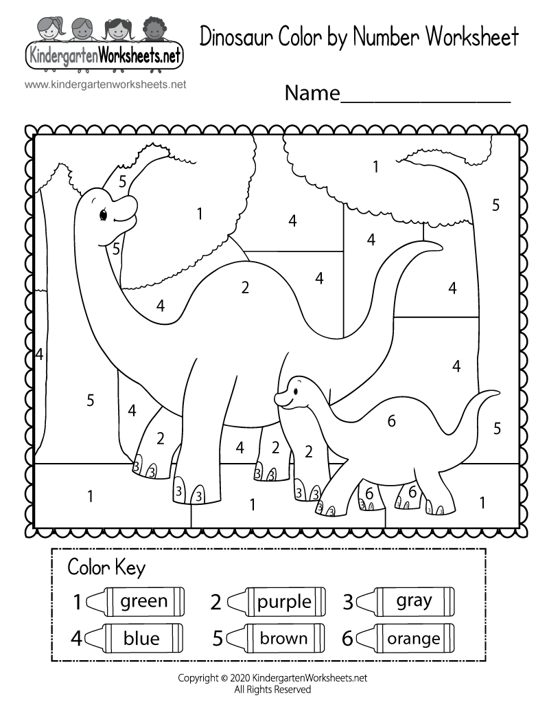 10 Little Dinosaurs Worksheet Count Circle Super Simple