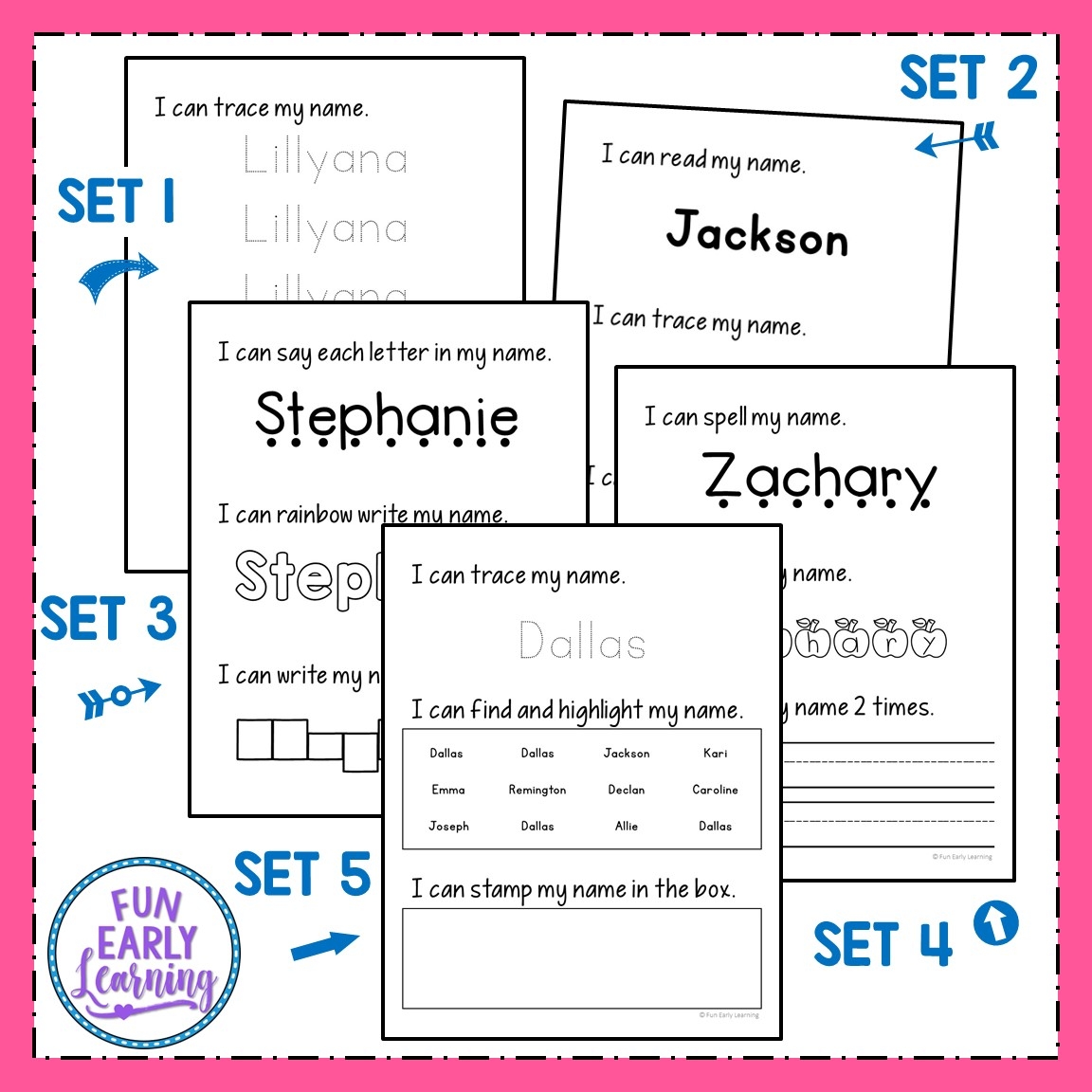 Editable Name Practice Name Writing Worksheets Fun Early Learning Editable Name Practice Name Writing Worksheets Fun Early Learning