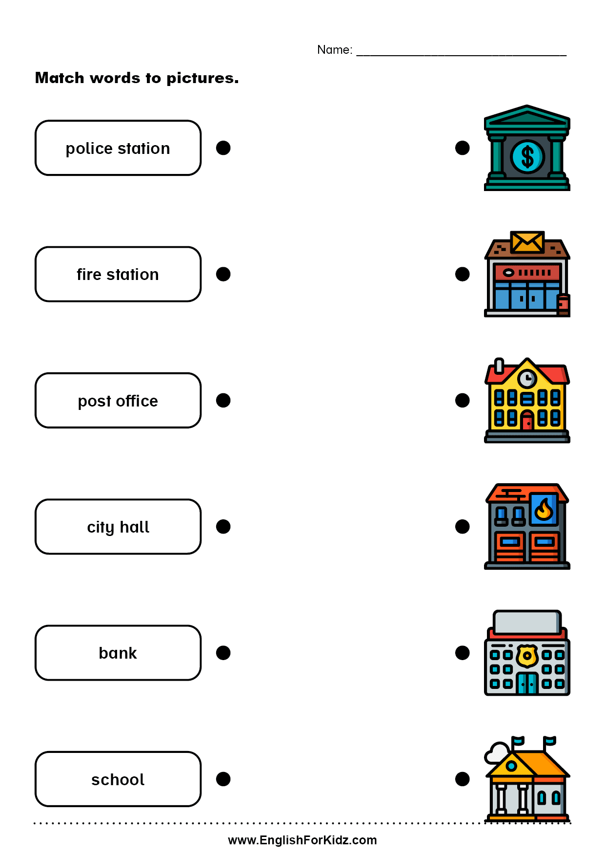 English For Kids Step By Step Asking For And Giving Directions Worksheets