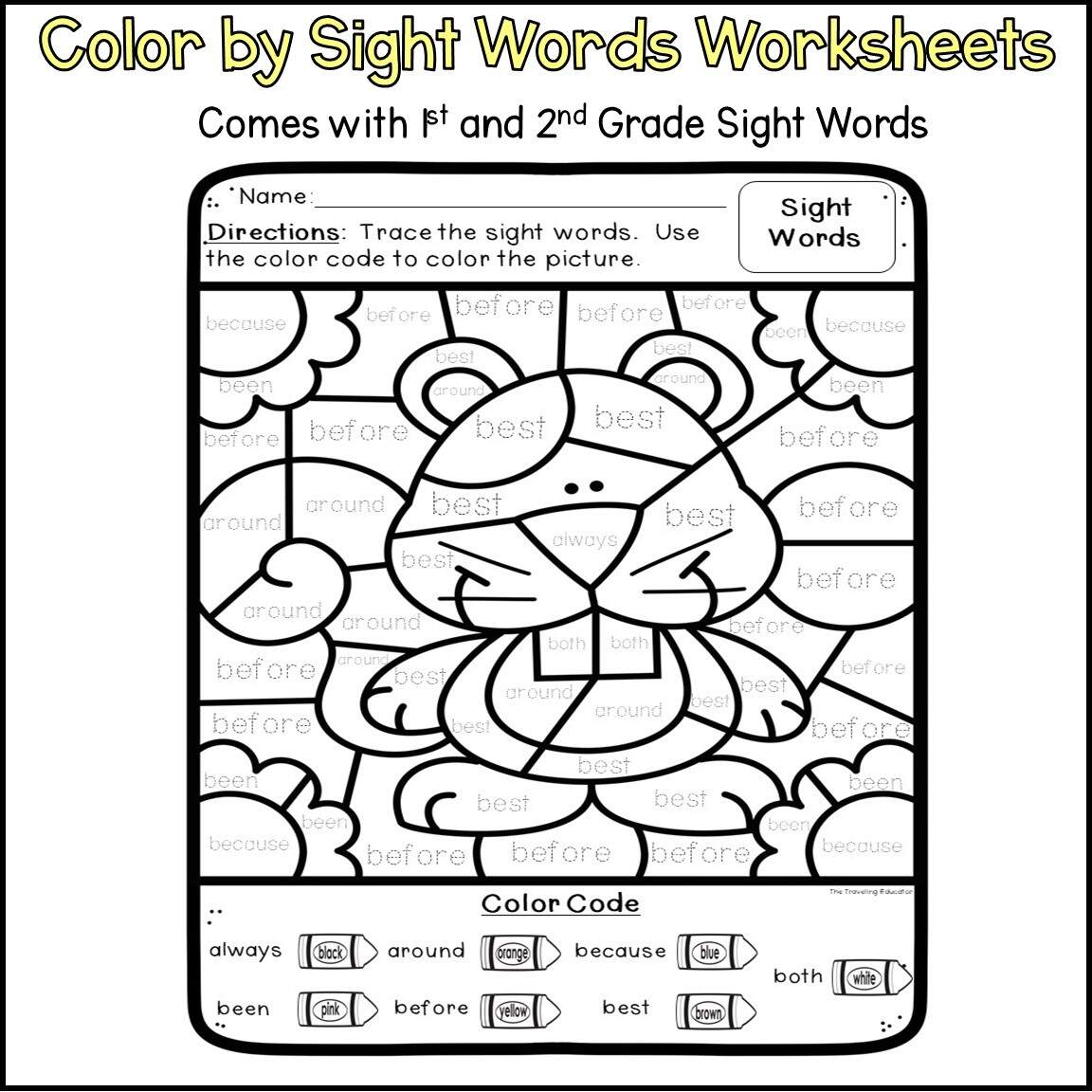 2nd Grade Worksheets Best Coloring Pages For Kids