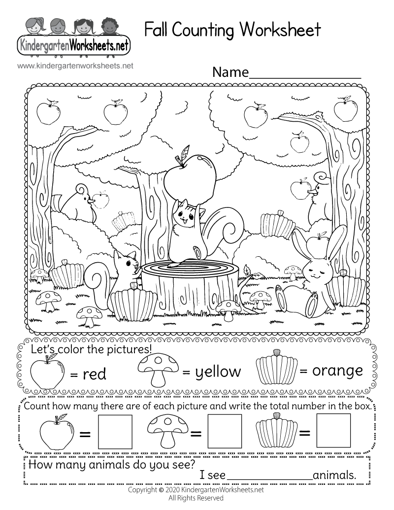 Fall Counting Worksheet Free Printable Digital PDF Fall Counting Worksheet Free Printable Digital PDF