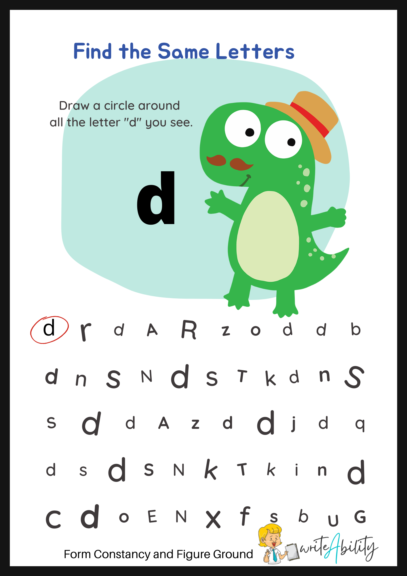 FUNctional Visual Perception A Digital Workbook For Kids