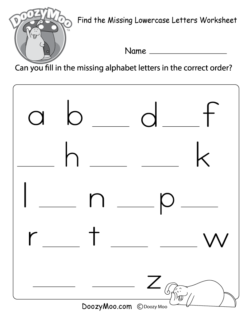 Preschool Kindergarten Lowercase Worksheet Made By Teachers
