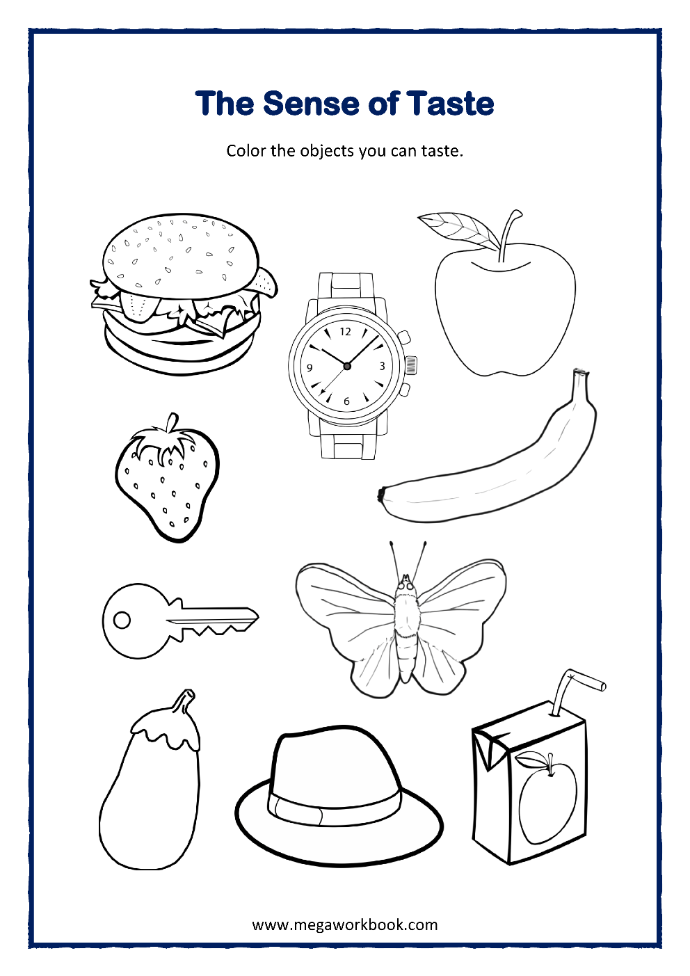 13 Taste Ideas To Save Today Senses Preschool Kindergarten Worksheets Senses And More