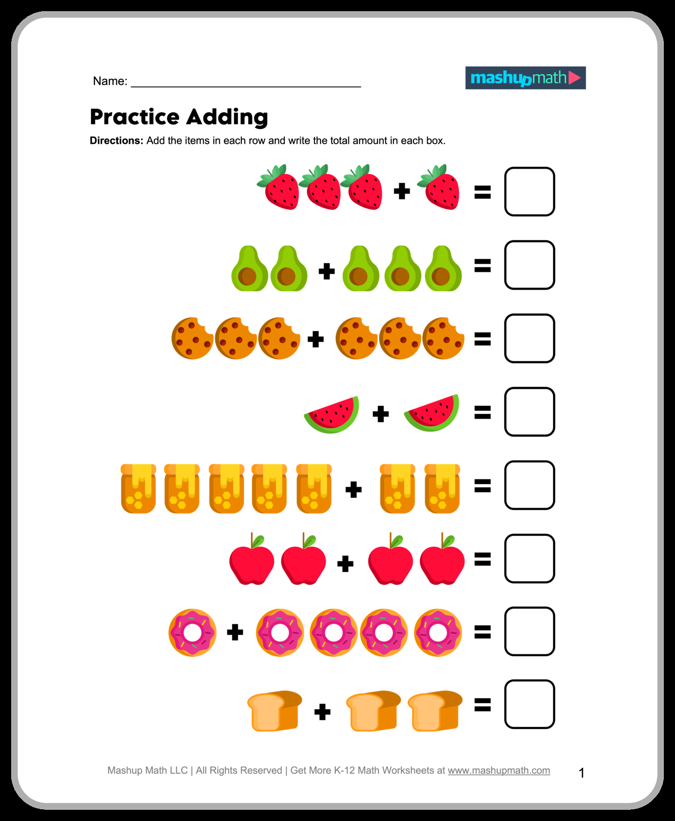 Free 1st Grade Math Worksheets Printable W Answers Mashup Math Practice Addition Subtraction 1st Grade Math Worksheet Catholic TheCatholicKid