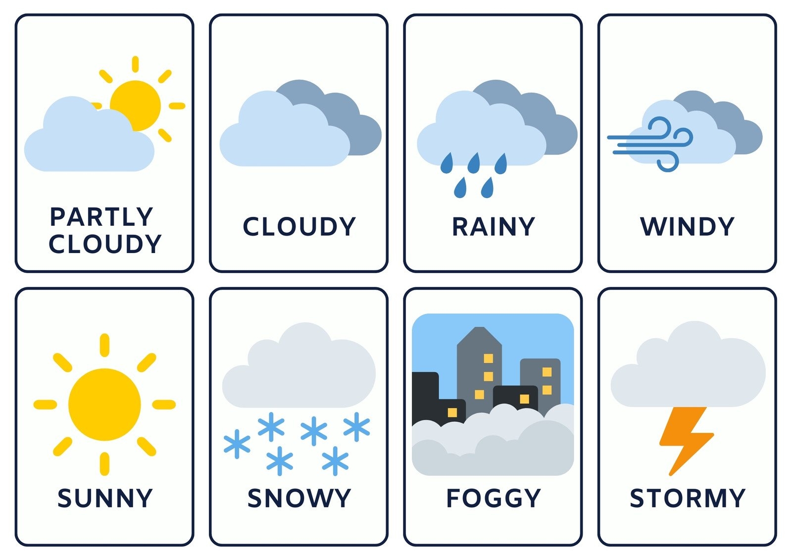 Free And Customizable Weather Templates Free And Customizable Weather Templates